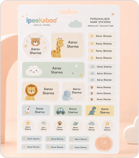 Stickers layout sheet